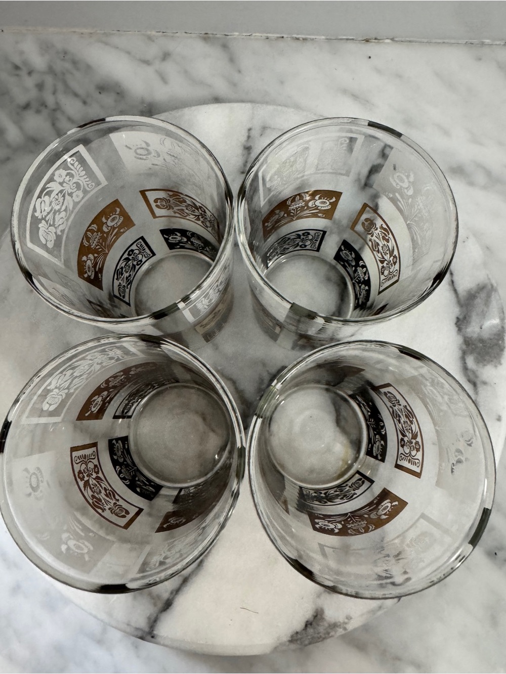 MCM Dominion Glass Highball Barware/iiGlasses-set of 4 - Picture 4 of 5